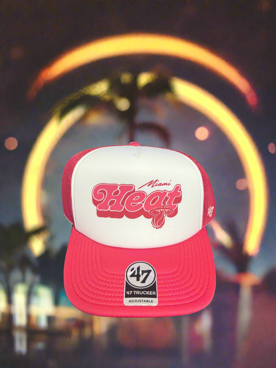 Miami Heat Trucker Hat