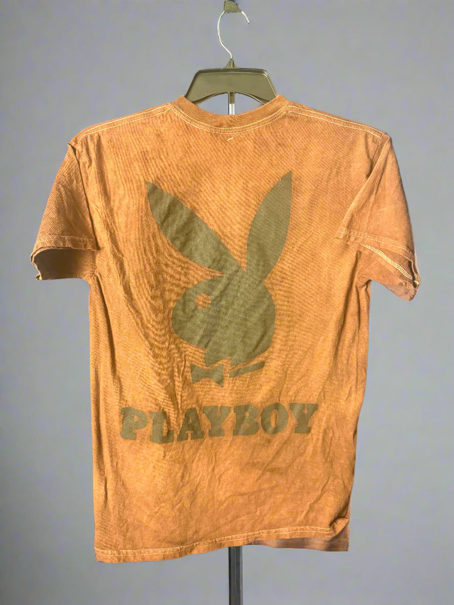 Brown Dyed Playboy T-Shirt