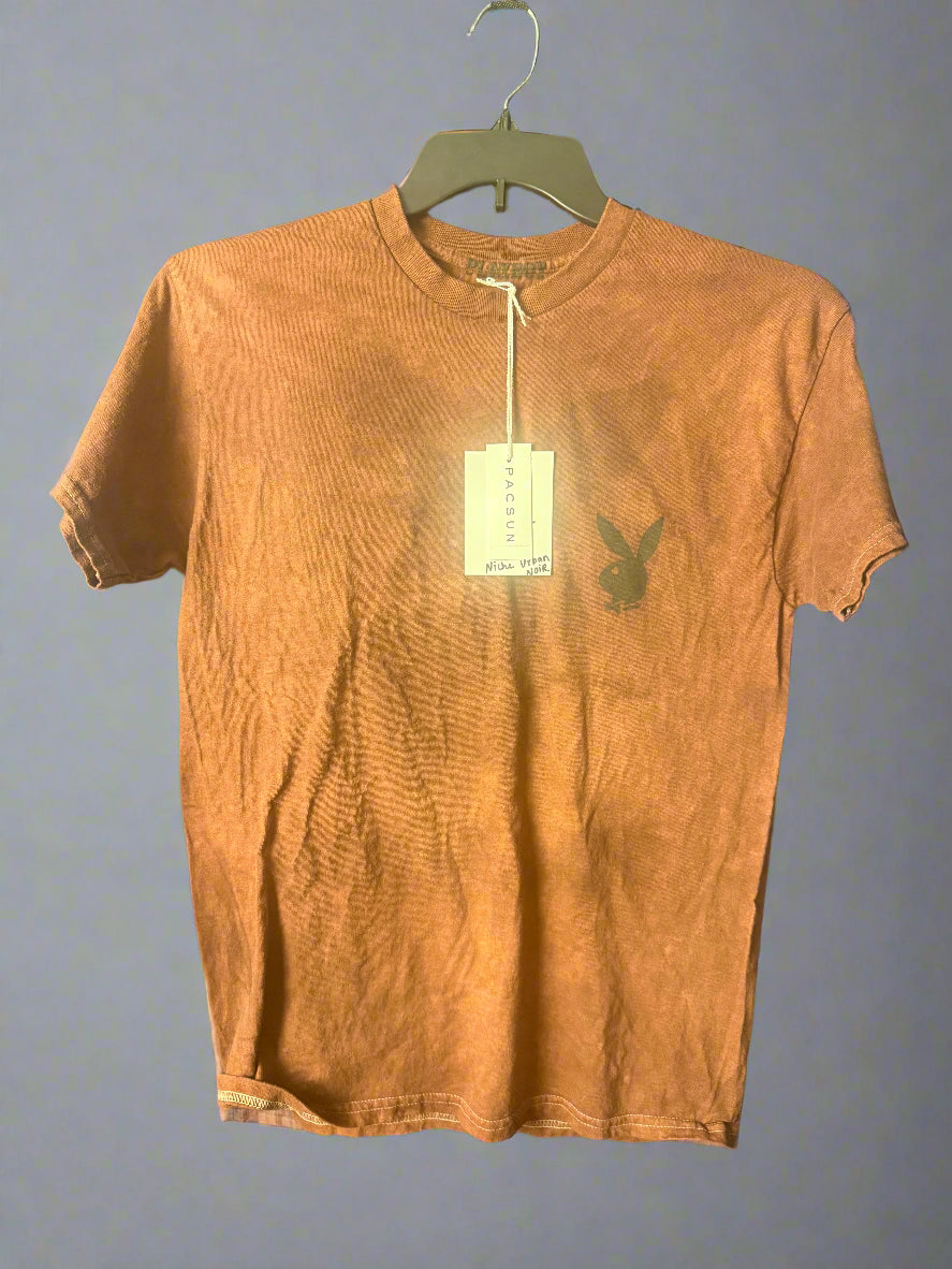 Brown Dyed Playboy T-Shirt